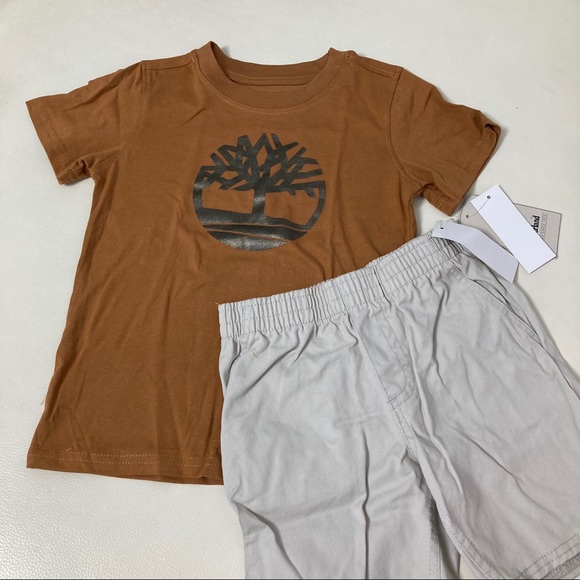 Timberland top shorts cute outfit 2309 - Picture 6 of 7